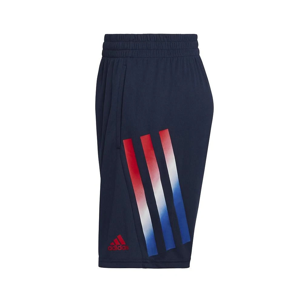 商品Adidas|Little Boys AEROREADY Gradient 3S Shorts,价格¥54,第3张图片详细描述
