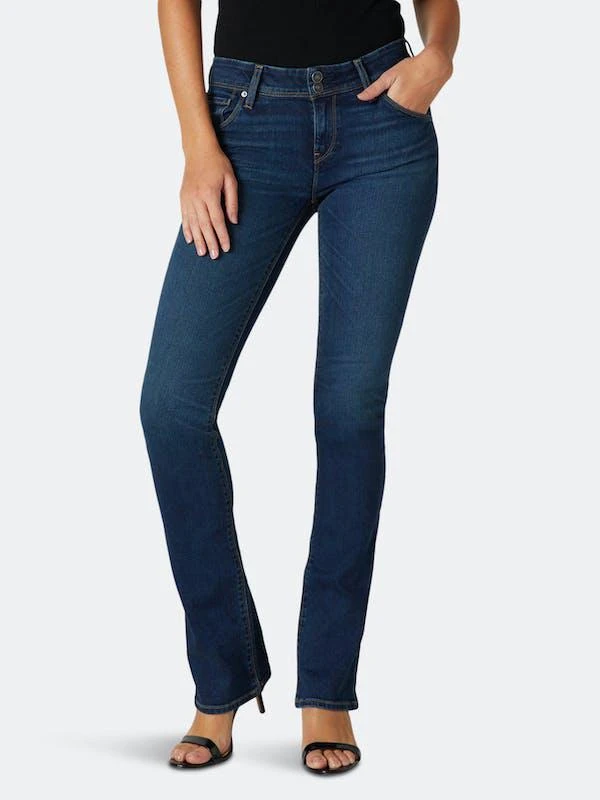商品Hudson|Beth Mid-Rise Baby Bootcut Petite Jean,价格¥1548,第1张图片