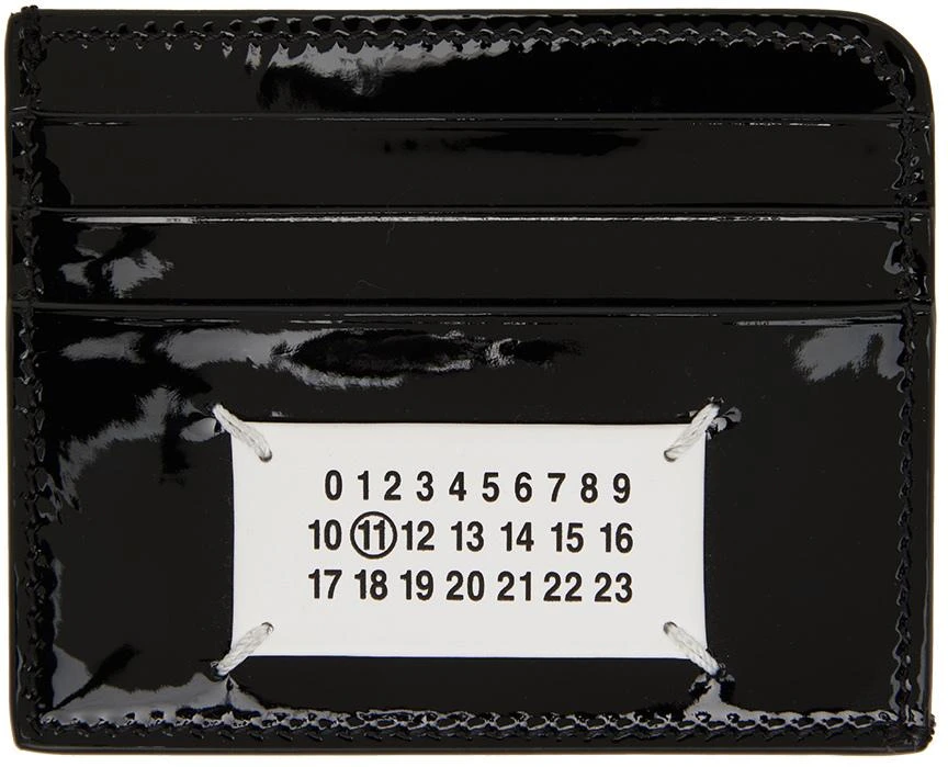 商品MAISON MARGIELA|Black Leather Card Holder,价格¥2685,第1张图片
