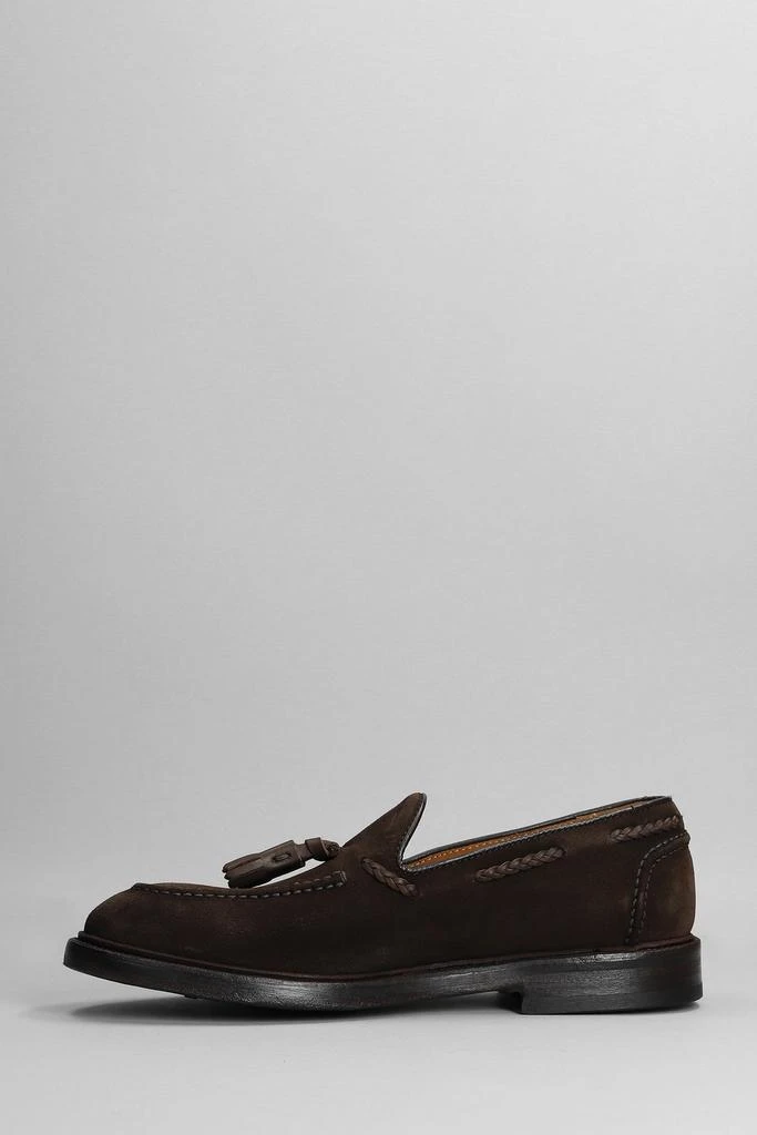 商品Green George|Green George Loafers In Brown Suede,价格¥2867,第3张图片详细描述