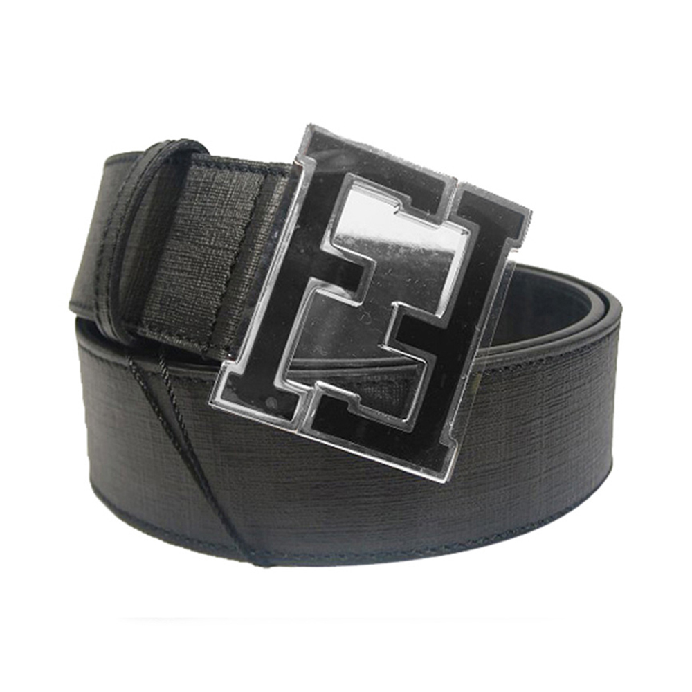 Fendi 芬迪 男士黑色双F扣皮带 7C0250-XEE-F0FJ4商品第4张图片规格展示