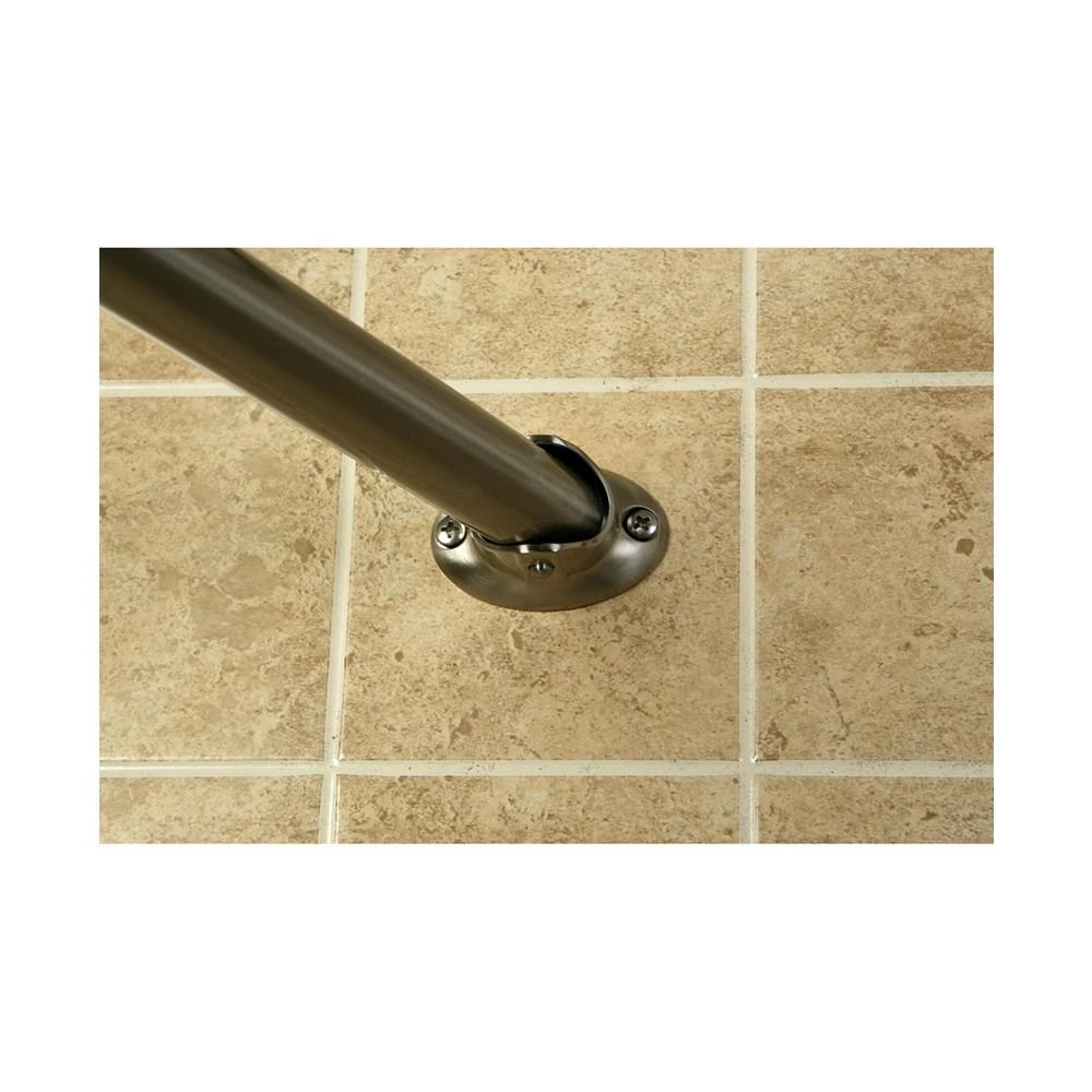 商品Kingston Brass|Traditional Adjustable Hotel Single Curved Shower Curtain Rod,价格¥831,第3张图片详细描述