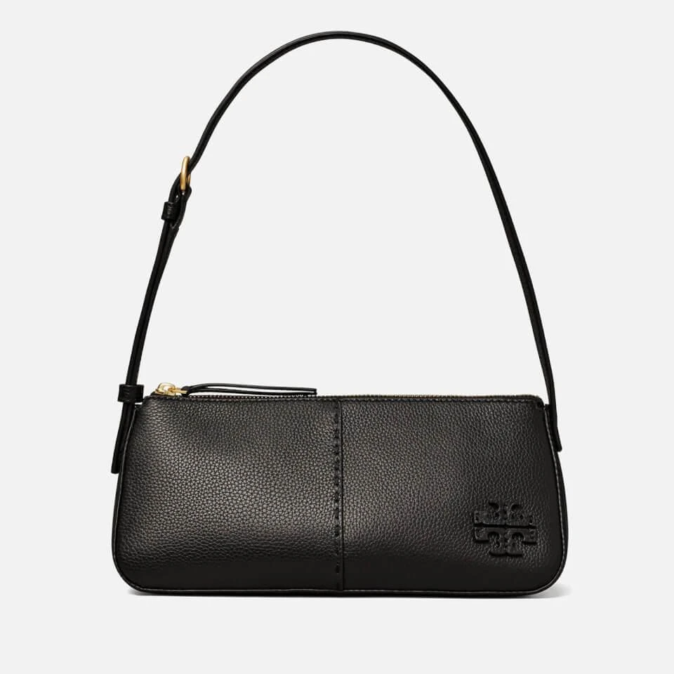 商品Tory Burch|Tory Burch Women's Mcgraw Wedge Bag - Black,价格¥2000,第1张图片