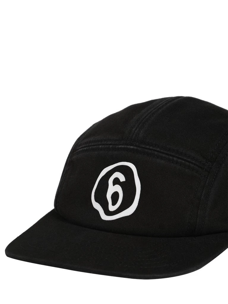 商品MM6|Printed Logo Cotton Gabardine Hat,价格¥192,第3张图片详细描述