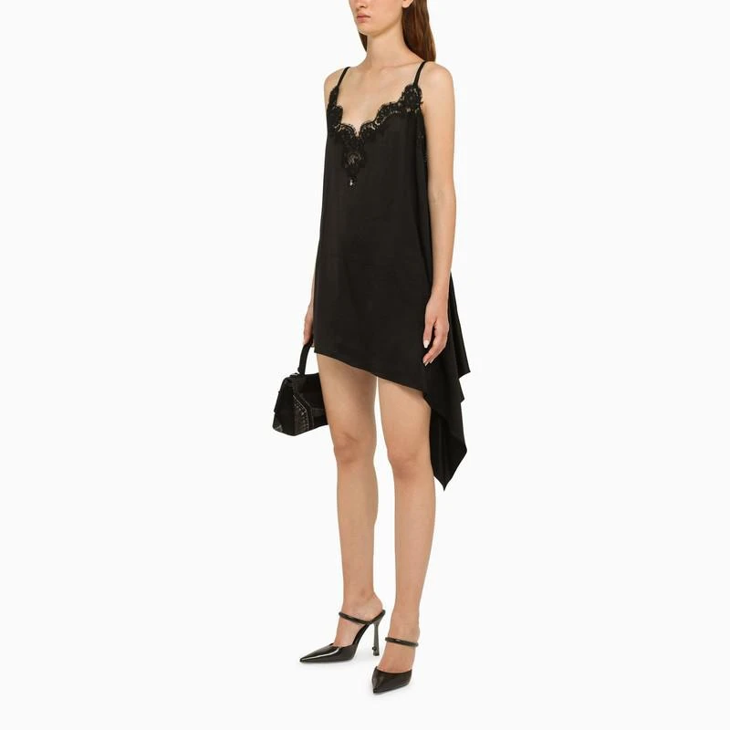 商品DSQUARED2|Dsquared2 slip dress with lace detail,价格¥5043,第2张图片详细描述