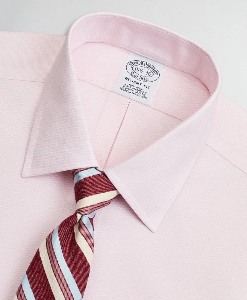 商品Brooks Brothers|Regent Regular-Fit Dress Shirt, Non-Iron Dobby Ainsley,价格¥412,第2张图片详细描述