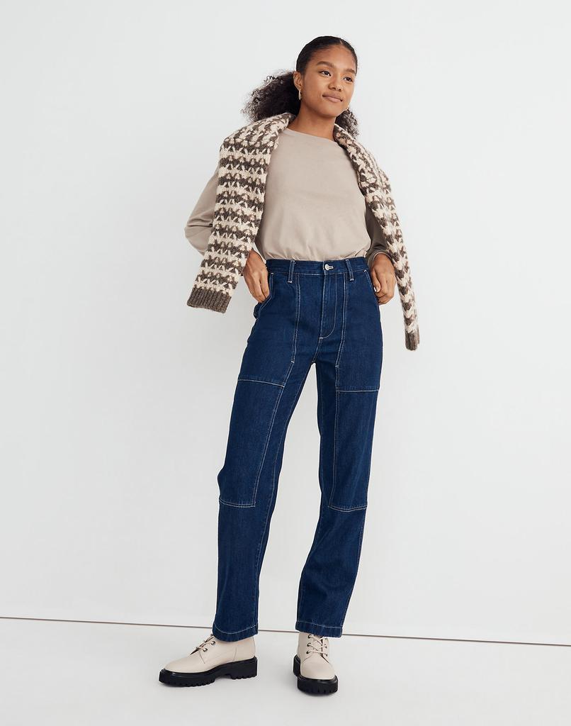 商品Madewell|The Perfect Vintage Straight Jean in Henshaw Wash: Workwear Edition,价格¥1090,第3张图片详细描述
