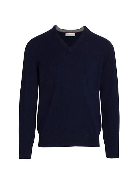 商品Brunello Cucinelli|Cashmere V-Neck Sweater,价格¥4838,第1张图片