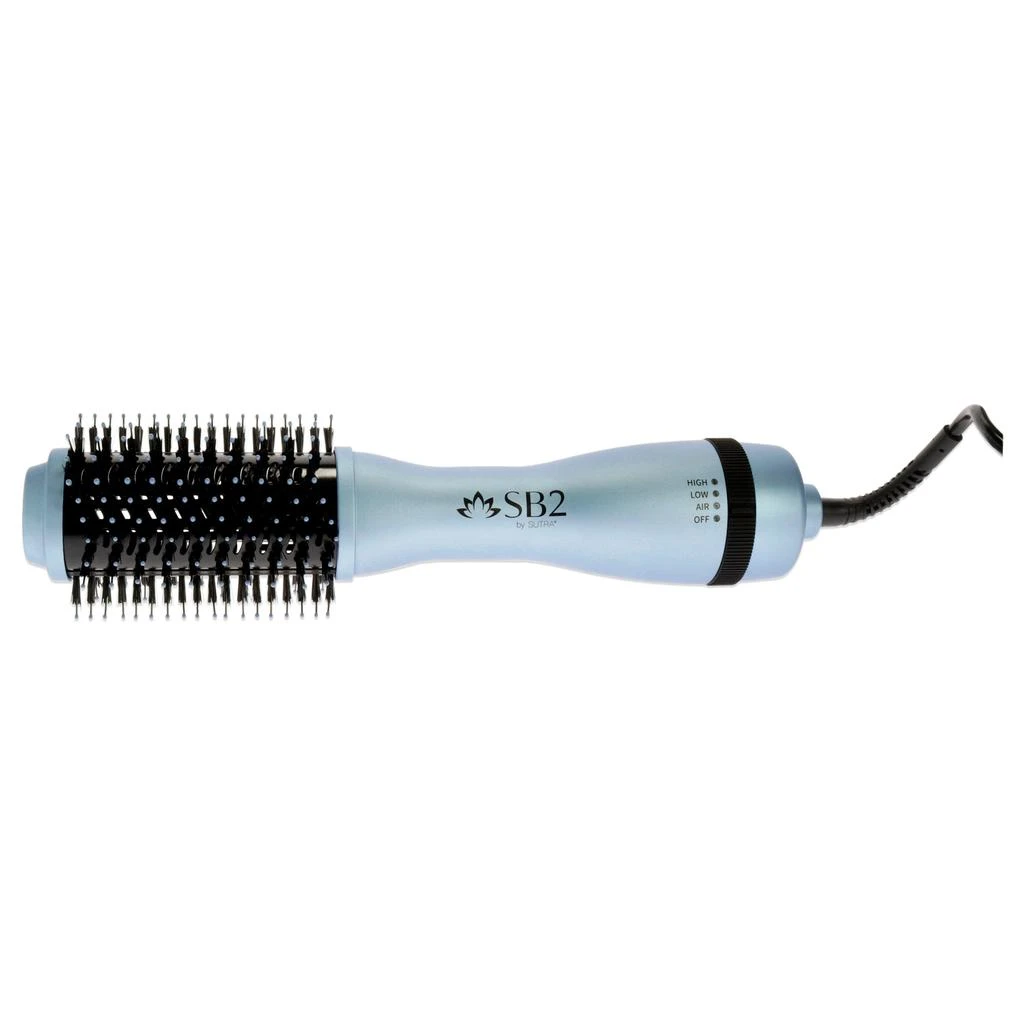 商品Sutra|Professional Blowout Brush - Metalic Baby Blue by Sutra for Unisex - 2 Inch Hair Brush,价格¥416,第2张图片详细描述