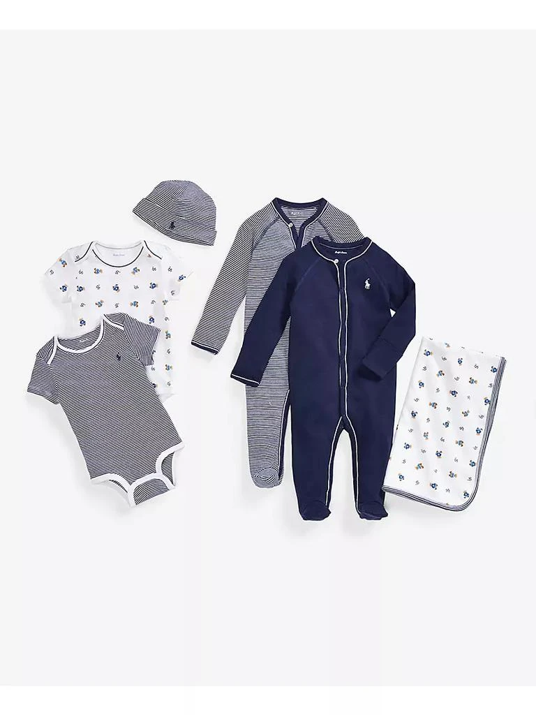 商品Ralph Lauren|Baby Boy's Two-Piece Bodysuit Set,价格¥225,第3张图片详细描述