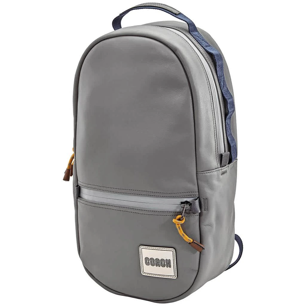 商品Coach|Men's Coach Patch Pacer Backpack in Black Copper/Heather Grey,价格¥1305,第1张图片