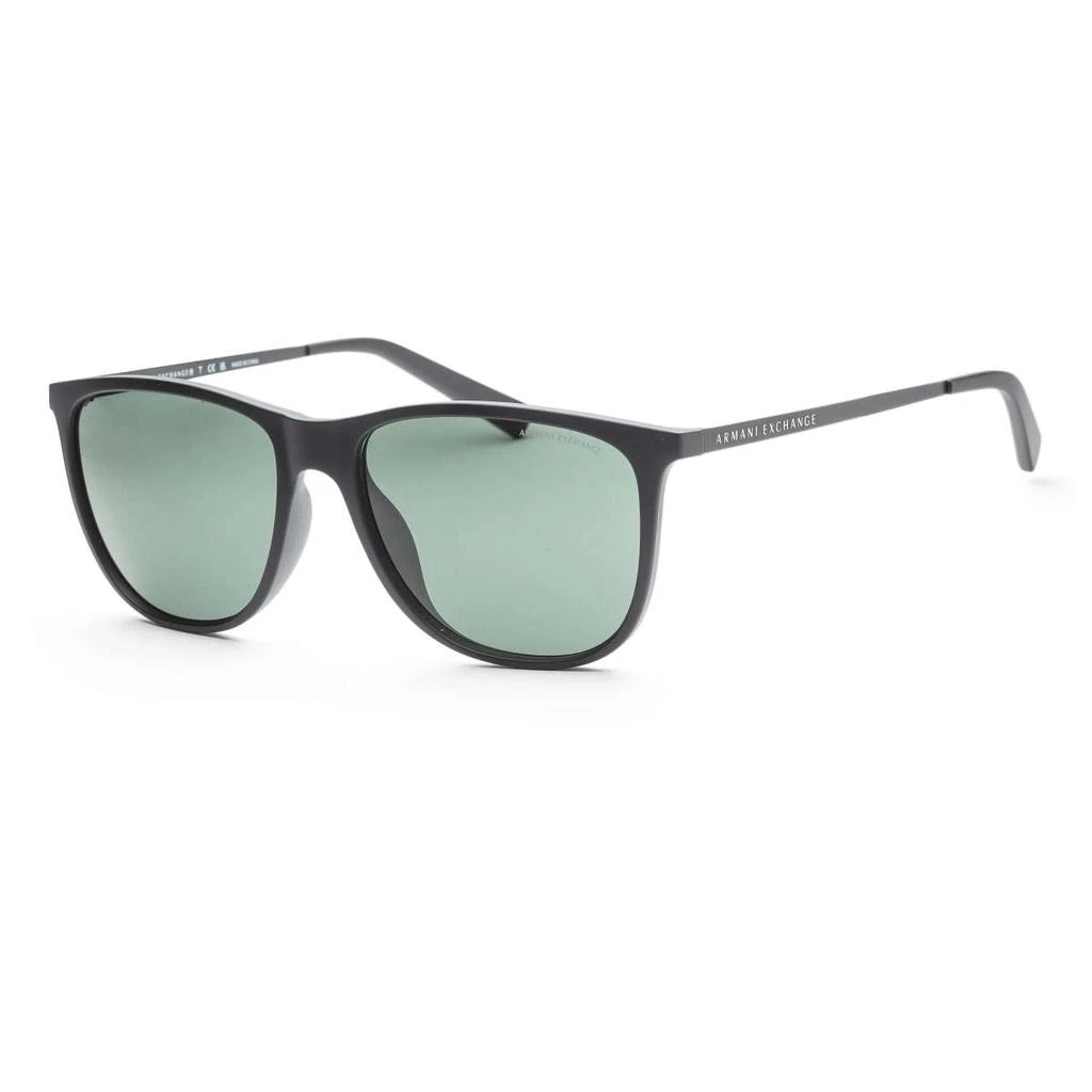 商品Armani Exchange|Armani Exchange Men's Black Square Sunglasses,价格¥264,第1张图片