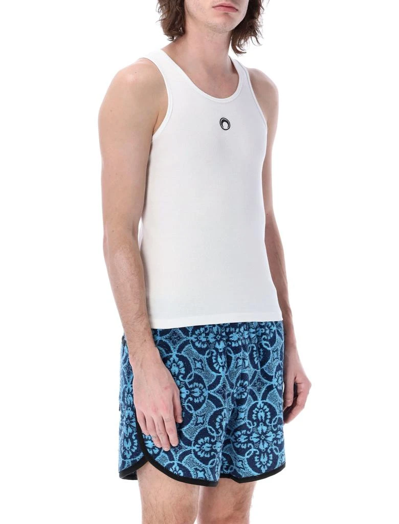 商品MARINE SERRE|Marine Serre Organic Cotton Ribbed Tank Top,价格¥1125,第2张图片详细描述
