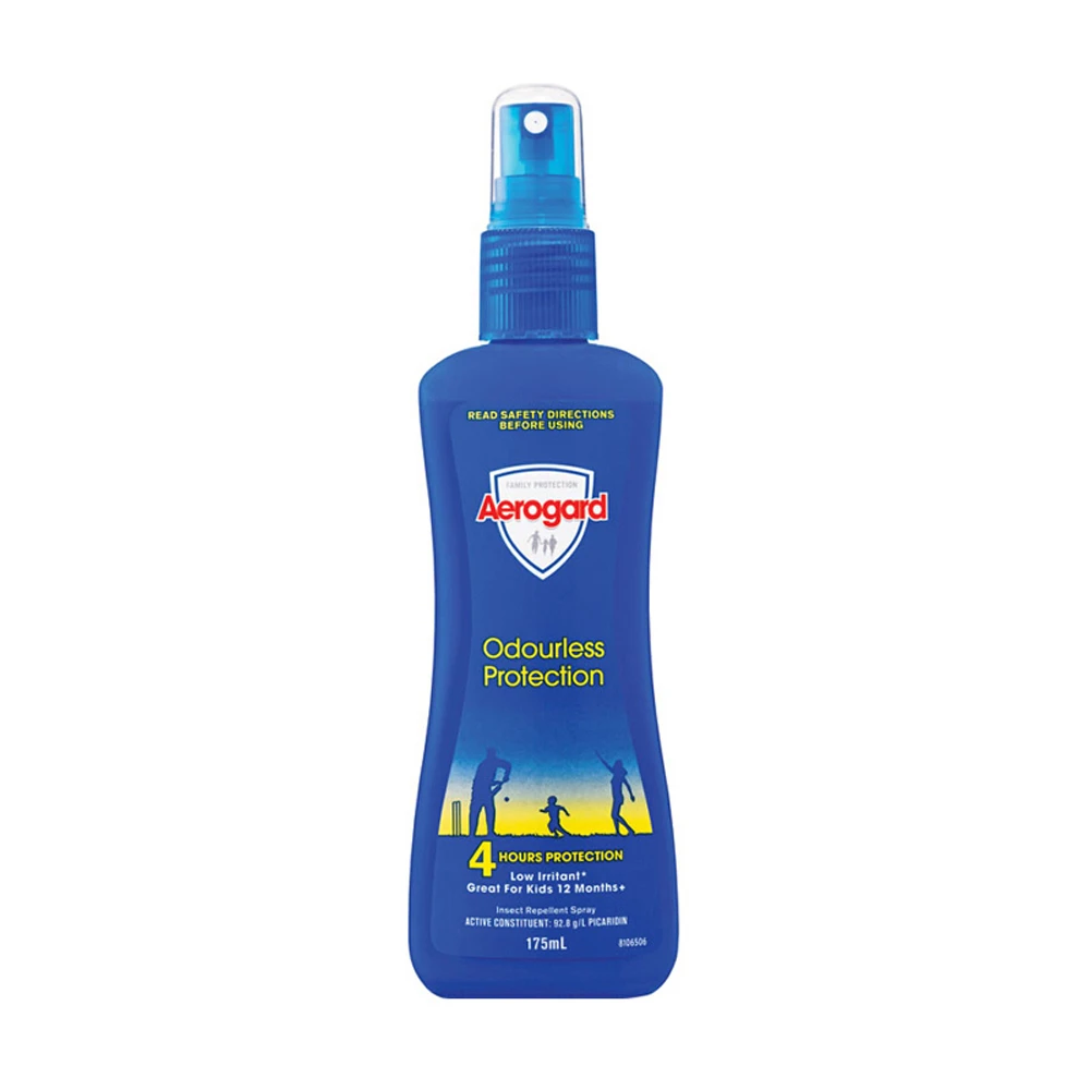 商品[国内直发] Aerosoles|Aerogard驱蚊剂喷雾型清爽防蚊水按压款居家175ml,价格¥63,第1张图片