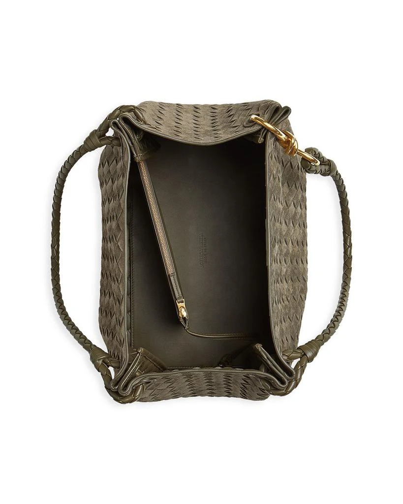 Large Parachute Intrecciato Suede Shoulder Bag 商品