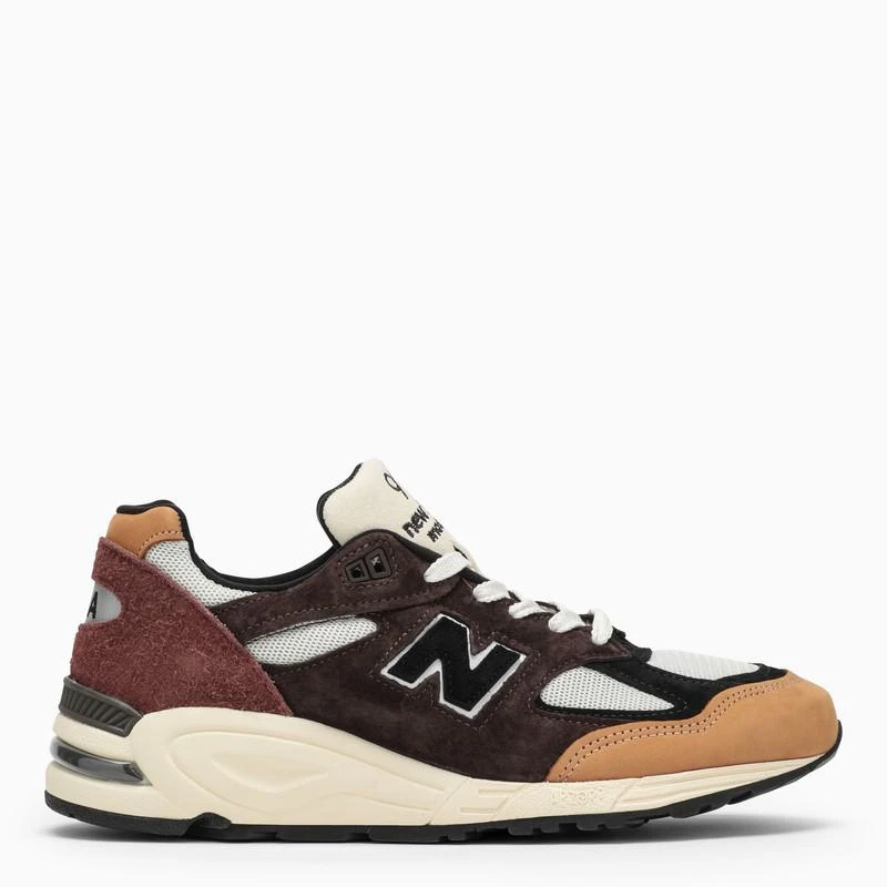 商品New Balance|New Balance Brown/beige/cream 990v2 Teddy Santis sneakers,价格¥1714,第1张图片