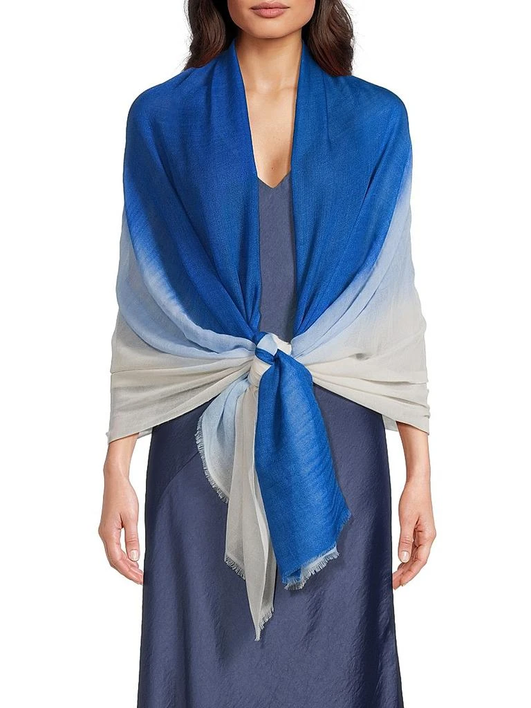 商品Denis Colomb|Summer Tie-Dye Cashmere Shawl,价格¥4401,第1张图片
