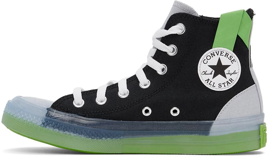 商品Converse|Black & Grey Dramatic Nights All Star CX Hi Sneakers,价格¥277,第3张图片详细描述