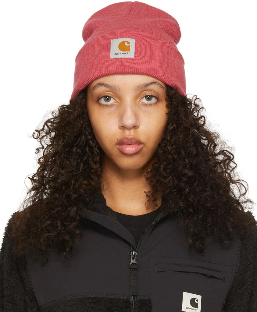 商品Carhartt WIP|Pink Watch Beanie,价格¥280,第1张图片