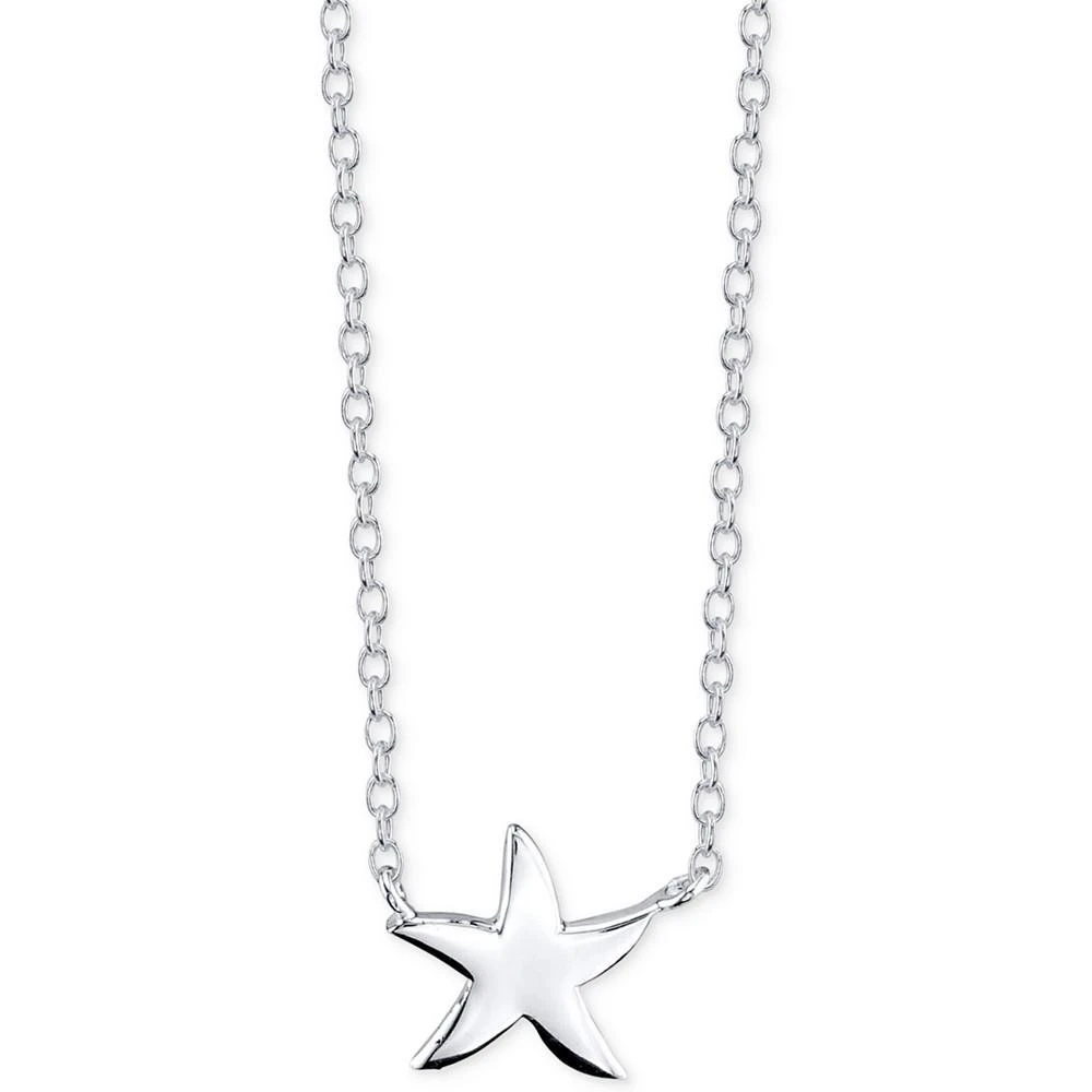 商品Unwritten|Starfish Pendant Necklace in Sterling Silver,价格¥375,第1张图片