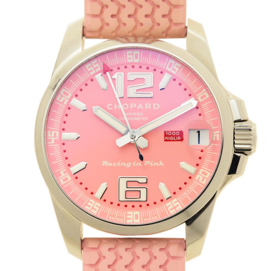 Mille Miglia Gran Turismo XL Pink Dial Ladies Watch 168997-3024商品第1张图片规格展示