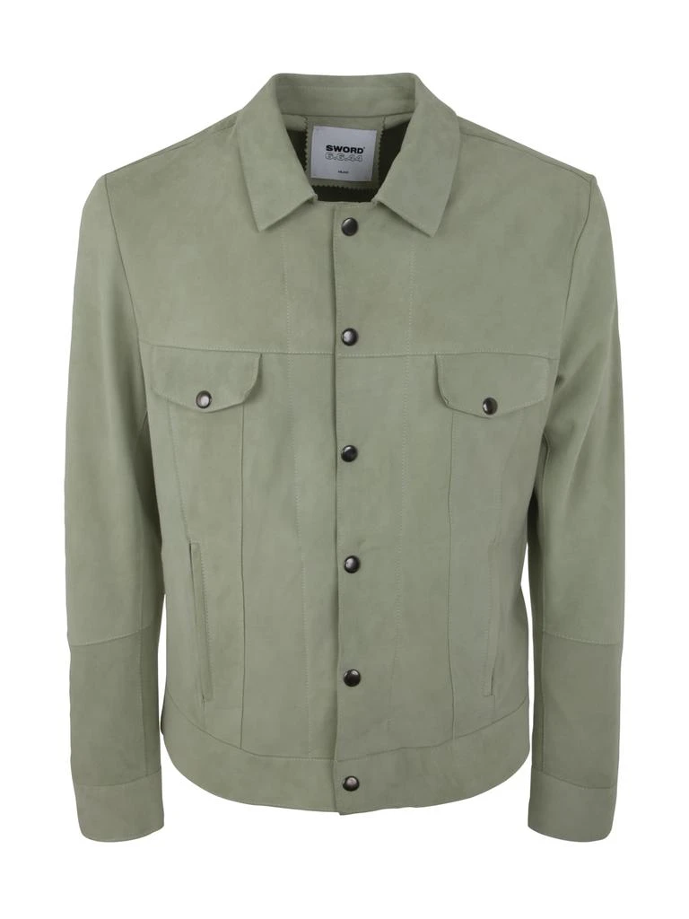 商品S.W.O.R.D 6.6.44|S.W.O.R.D 6.6.44 Man Goat Suede Leather Jacket,价格¥3541,第1张图片