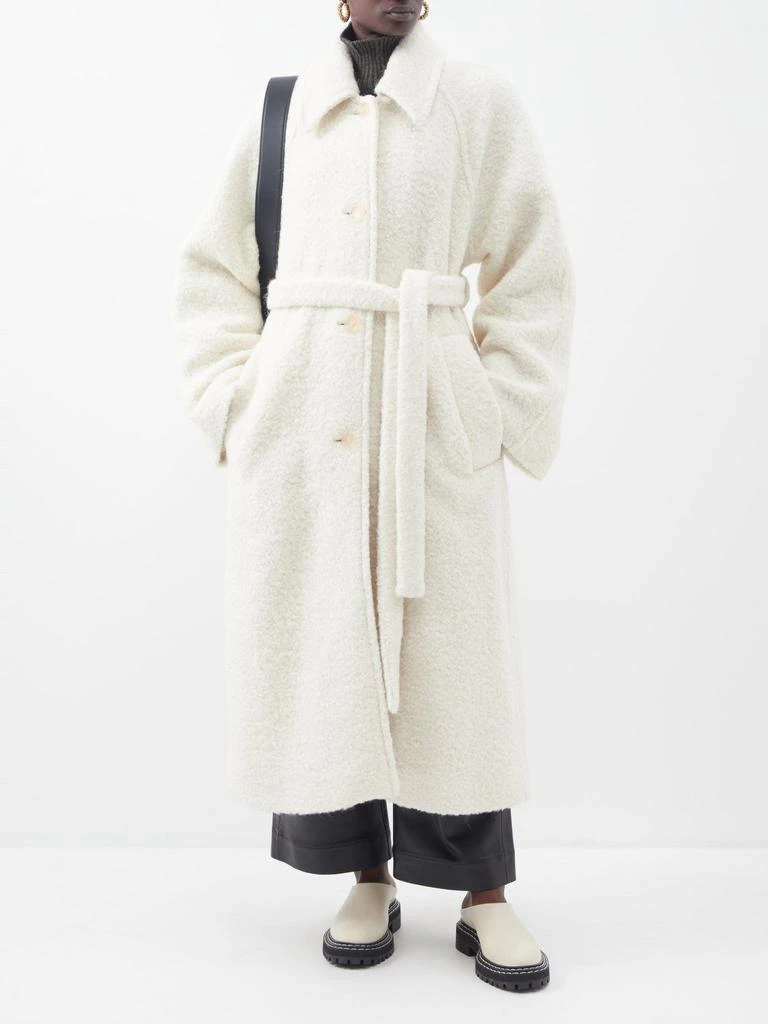 商品Acne Studios|Olaura belted bouclé coat,价格¥10881,第2张图片详细描述