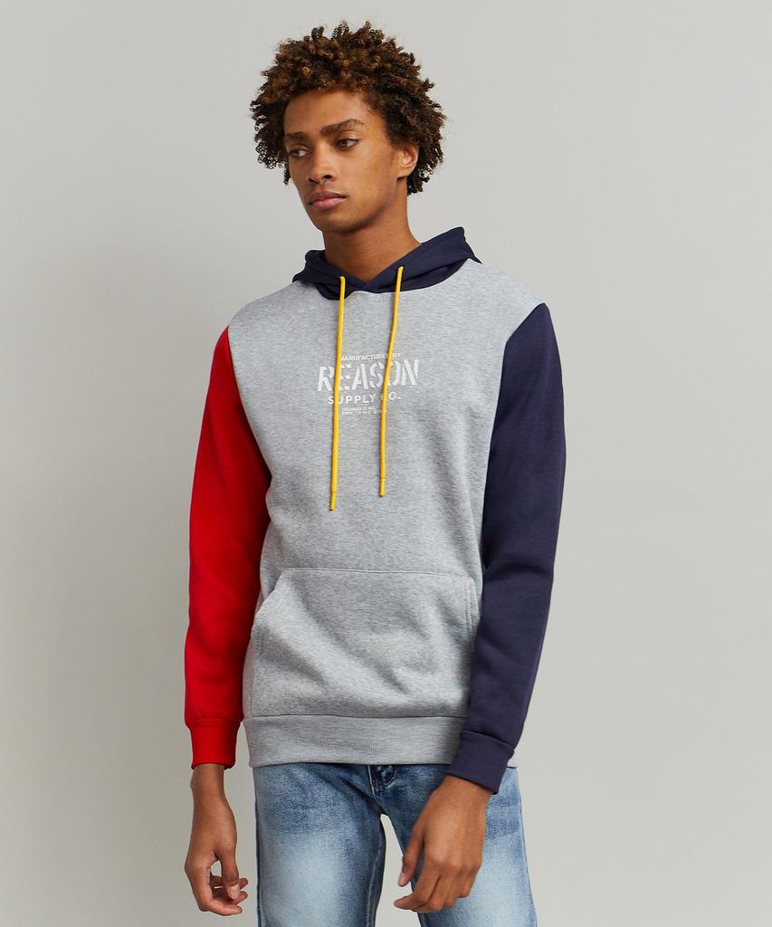 Kevin Color Block Logo Hoodie商品第6张图片规格展示