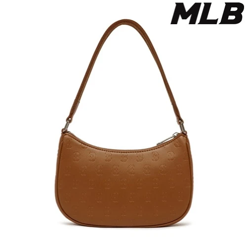 【享贝家】MLB 美联邦皮质腋下包饺子包棕色3ABQS022N-43BRS-FREE 商品