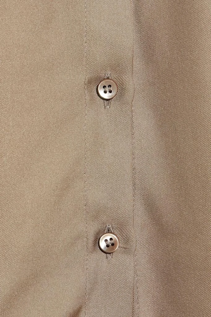 商品Brunello Cucinelli|Bead-embellished silk-satin twill shirt,价格¥5699,第2张图片详细描述