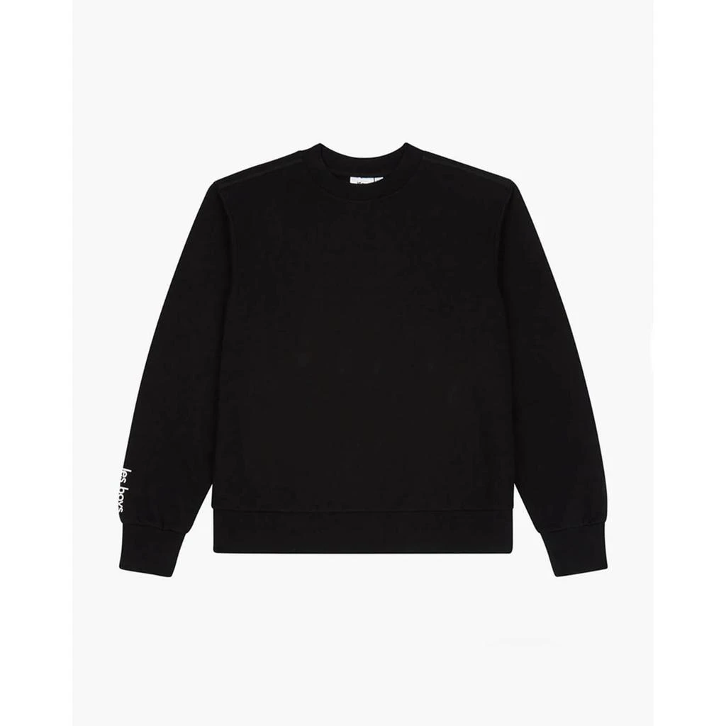 商品The Hut|Les Girls Les Boys Women's Loopback Crew Neck Sweatshirt - Black,价格¥476,第1张图片