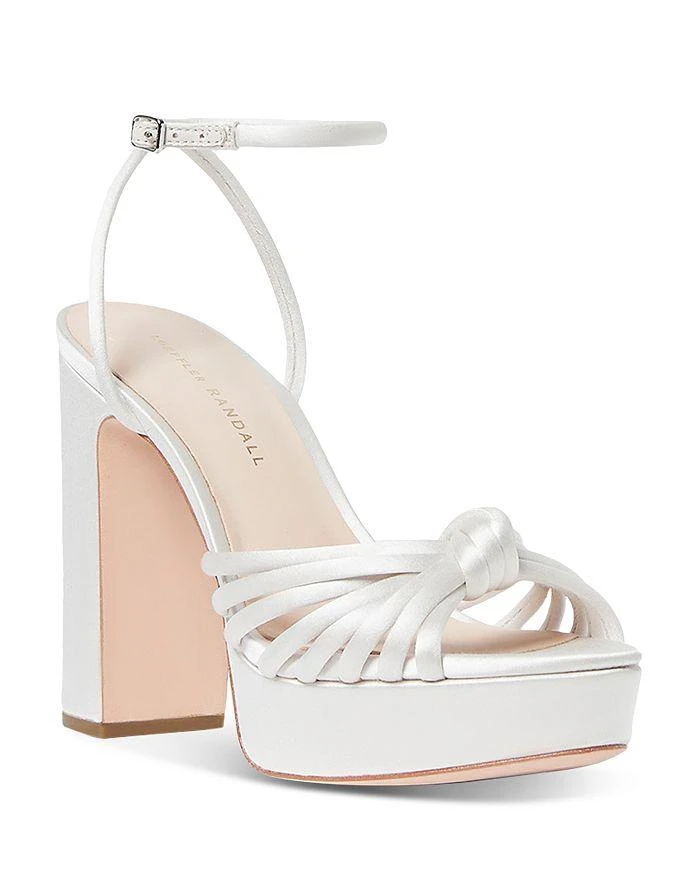商品Loeffler Randall|Women's Rivka Platform High Block Heel Sandals,价格¥3342,第1张图片