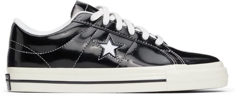 Black Patent One Star OX Sneakers商品第1张图片规格展示