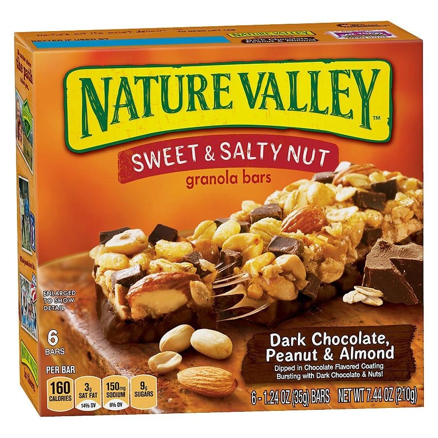 商品Nature Valley|Sweet N Salty Bars Peanut & Almond,价格¥36,第1张图片