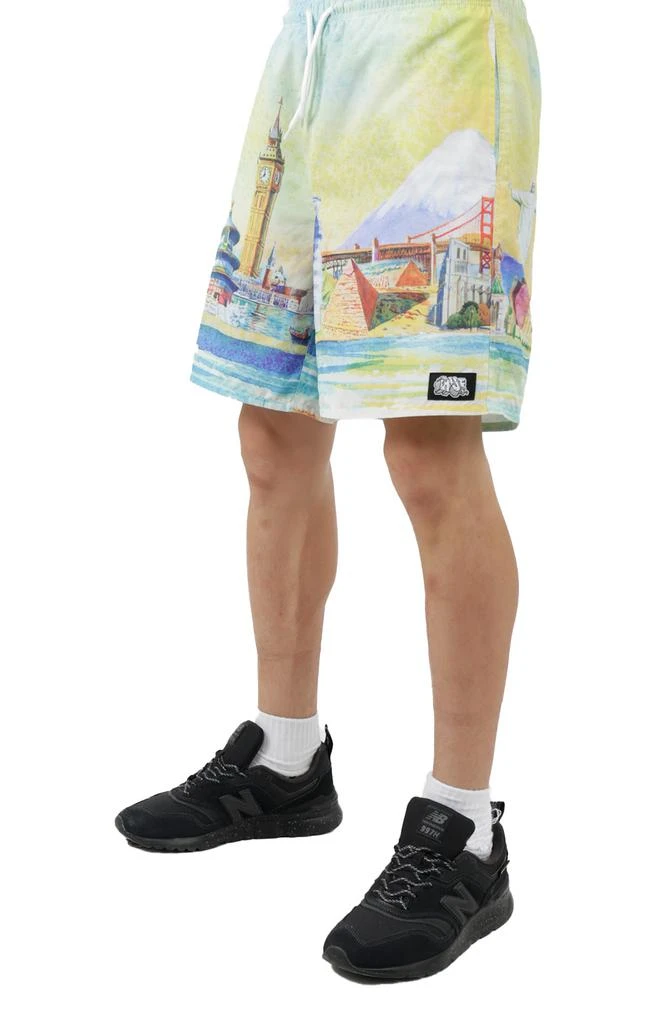 商品HUF|Culture Easy Short - Yellow,价格¥221,第2张图片详细描述
