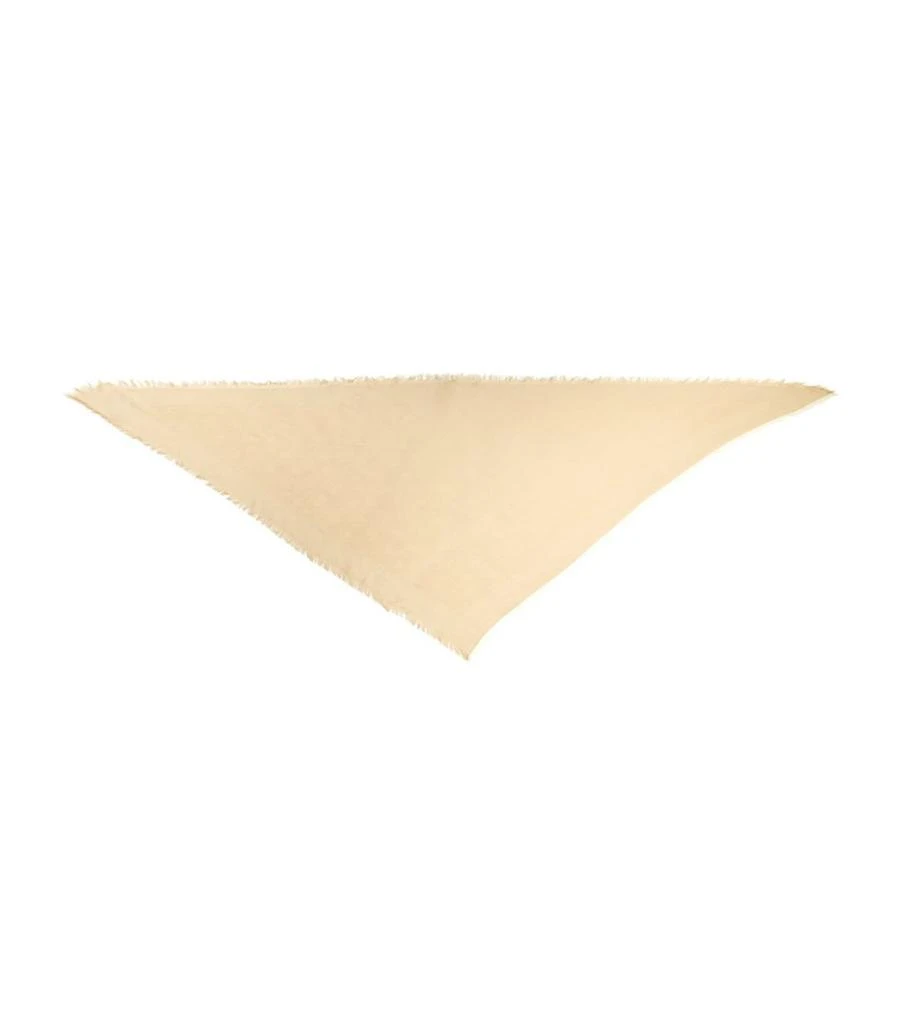商品Max Mara|Monogram-Detail Scarf,价格¥1573,第3张图片详细描述
