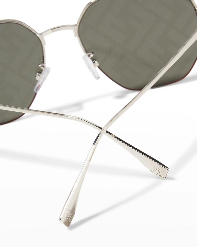 商品Fendi|FF Round Metal Sunglasses,价格¥4012,第5张图片详细描述