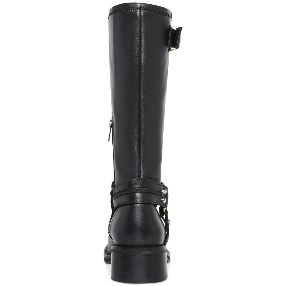 商品Steve Madden|Women's Berrit Mid-Shaft Buckled Moto Boots,价格¥1349,第3张图片详细描述
