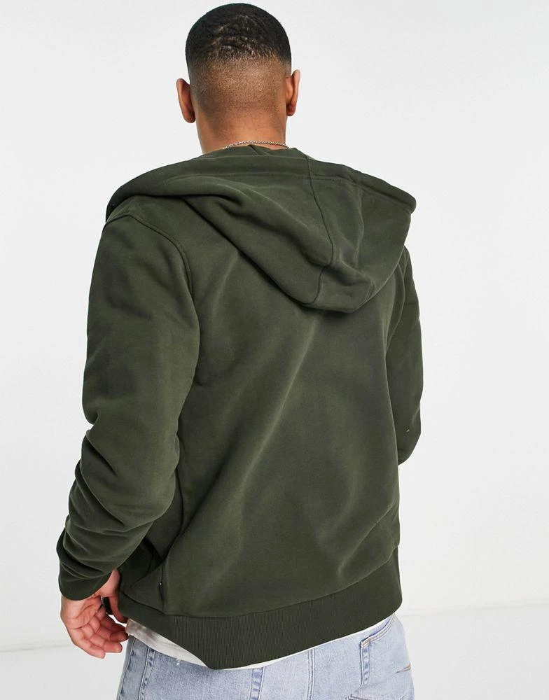 商品Calvin Klein|Calvin Klein logo hoodie in khaki,价格¥524,第2张图片详细描述