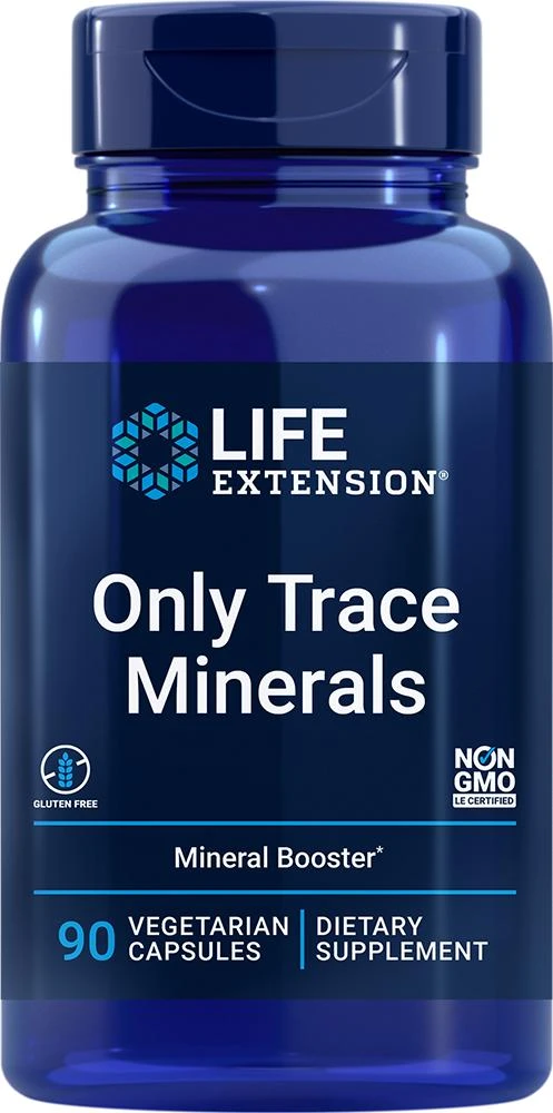 商品Life Extension|Life Extension Only Trace Minerals (90 vegetarian capsules),价格¥82,第1张图片