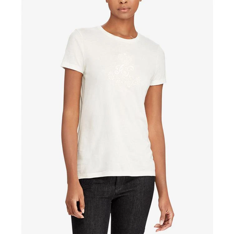 商品Ralph Lauren|Embellished T-Shirt,价格¥260,第1张图片
