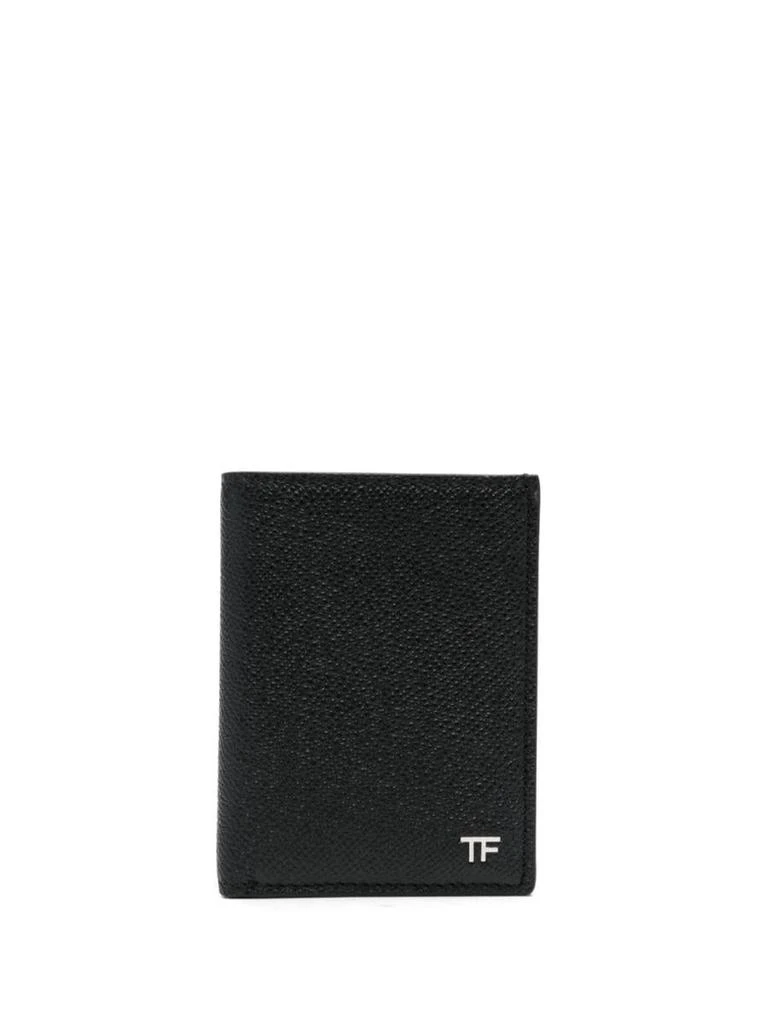 商品Tom Ford|FLAP CARD CASE  FT SILVER,价格¥2031,第1张图片