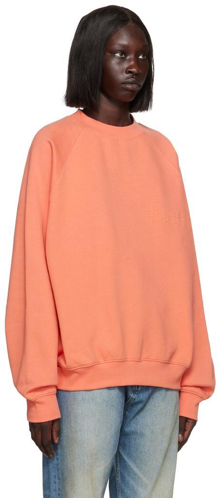 商品Essentials|Pink Crewneck Sweatshirt,价格¥574,第4张图片详细描述