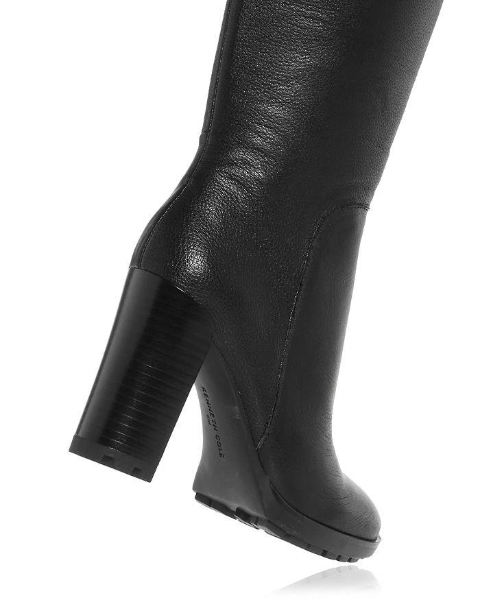 商品Kenneth Cole|Women's Justin 2.0 High Block Heel Boots,价格¥1283,第5张图片详细描述