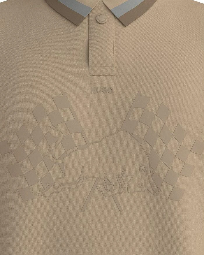 商品Hugo Boss|Ducheck Graphic Polo Shirt,价格¥734,第3张图片详细描述