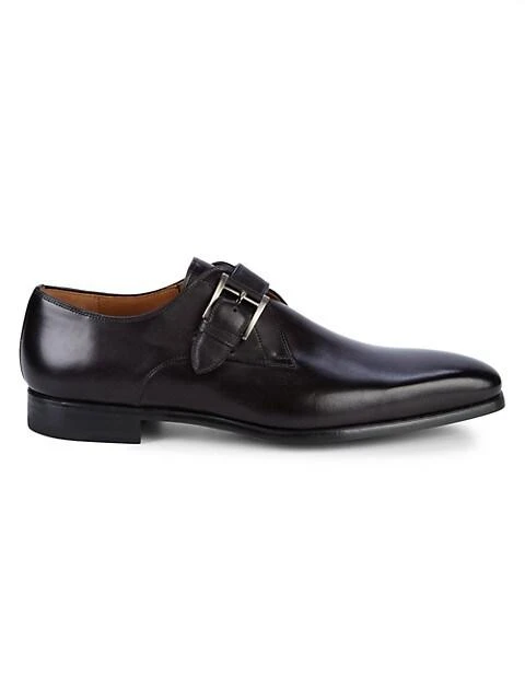 商品Magnanni|Single Monkstrap Dress Shoes,价格¥1013,第2张图片详细描述