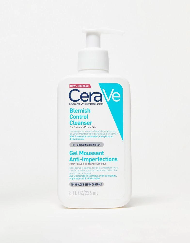商品CeraVe|CeraVe Blemish Control Cleanser for Blemish-Prone Skin 236ml,价格¥123,第1张图片
