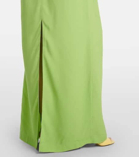商品Taller Marmo|Miami绉纱卡迪面料加长连衣裙,价格¥9793,第5张图片详细描述