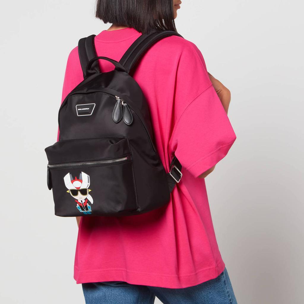 商品Karl Lagerfeld Paris|KARL LAGERFELD K/Heroes Recycled Nylon Backpack,价格¥1637,第4张图片详细描述