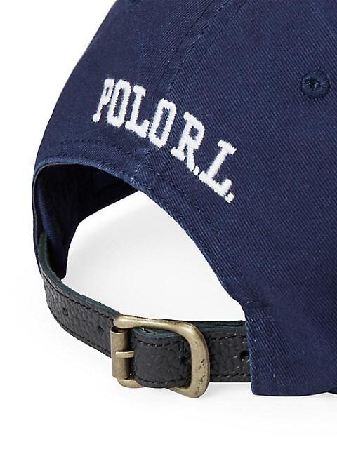 商品Ralph Lauren|Logo Twill Baseball Hat,价格¥405,第5张图片详细描述